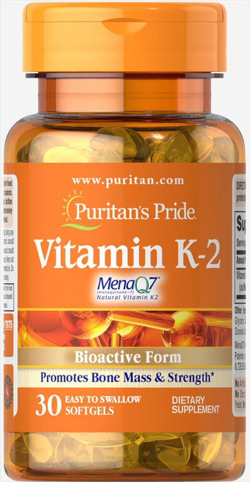 Vitamin K-2 (MenaQ7) 50 mcg